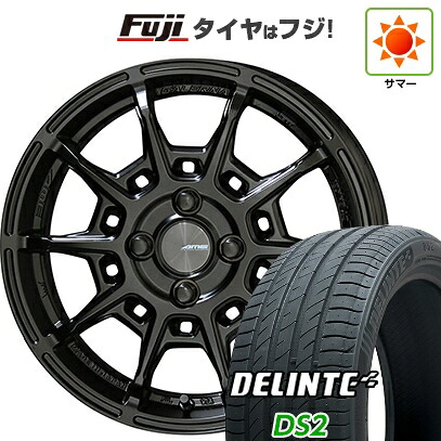 【新品 軽自動車】タフト ソリオ 夏タイヤ ホイール4本セット 165/65R15 デリンテ DS2(限定) 共豊 ガレルナ レフィーノ 4.5J 15インチ(送料無料)|フジ スペシャルセレクション
