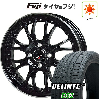 【新品国産車用4穴100】 夏タイヤ ホイール4本セット 185/65R15 デリンテ DS2(限定) ホットスタッフ プレシャス HM-3 5.5J 15インチ(送料無料)｜フジ スペシャルセレクション 45,960円