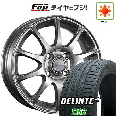 【新品国産車用4穴100】 夏タイヤ ホイール4本セット 175/65R15 デリンテ DS2(限定) ブリヂストン エコフォルム SE-23 6J 15インチ(送料無料)
