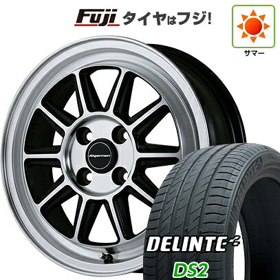 【新品 軽自動車】N-BOX タント スペーシア 夏タイヤ ホイール4本セット 155/65R14 デリンテ DS2(限定) ドゥオール アルジェノン フェニーチェ RX-4 4.5J 14インチ(送料無料)｜フジ スペシャルセレクション