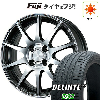 【新品国産車用4穴100】 夏タイヤ ホイール4本セット 185/65R15 デリンテ DS2(限定) ブリヂストン エコフォルム CRS23 5.5J 15インチ(送料無料)