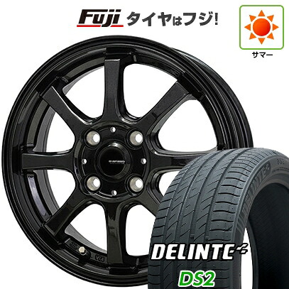 【新品国産車用4穴100】 夏タイヤ ホイール4本セット 175/70R14 デリンテ DS2(限定) ホットスタッフ ジースピード G-08 5.5J 14インチ(送料無料)