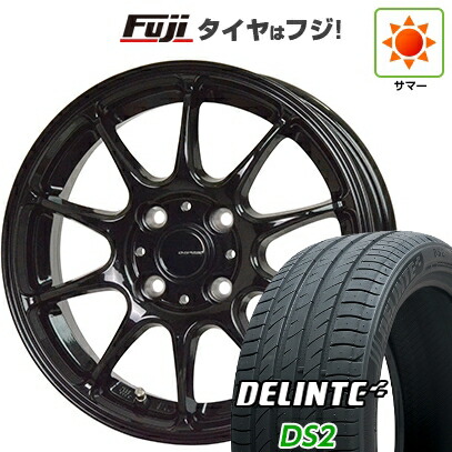 【新品国産車用4穴100】 夏タイヤ ホイール4本セット 175/70R14 デリンテ DS2(限定) ホットスタッフ ジースピード G-07 5J 14インチ(送料無料)｜フジ スペシャルセレクション