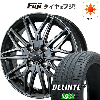 【新品国産車用4穴100】 夏タイヤ ホイール4本セット 175/65R14 デリンテ DS2(限定) トピー シビラ NEXT W45 5.5J 14インチ(送料無料)|フジ スペシャルセレクション