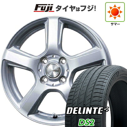 【新品国産車用4穴100】 夏タイヤ ホイール4本セット 175/70R14 デリンテ DS2(限定) トピー シビラ V-88 5J 14インチ(送料無料)