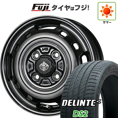 【新品 軽自動車】N-BOX タント スペーシア 夏タイヤ ホイール4本セット 155/65R14 デリンテ DS2(限定) トピー ランドフット XFG 数量限定 4.5J 14インチ(送料無料)|フジ スペシャルセレクション