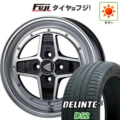 【新品 軽自動車】タフト ソリオ 夏タイヤ ホイール4本セット 165/65R15 デリンテ DS2(限定) ENKEI エンケイ Neo Classic アパッチ2 5J 15インチ(送料無料)|フジ スペシャルセレクション