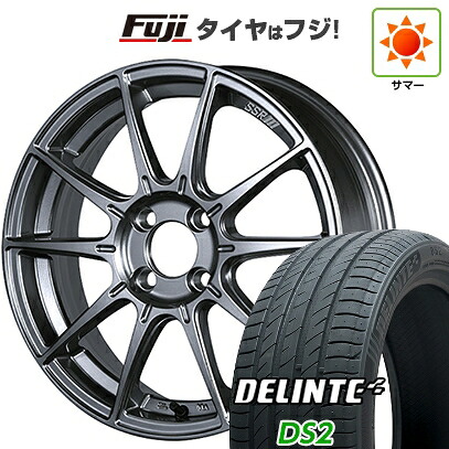 【新品国産車用4穴100】 夏タイヤ ホイール4本セット 185/65R15 デリンテ DS2(限定) SSR GT GTX01 6J 15インチ(送料無料)｜フジ スペシャルセレクション