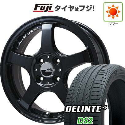 【新品 軽自動車】エブリイワゴン 夏タイヤ ホイール4本セット 165/60R14 デリンテ DS2(限定) レアマイスター LMスポーツ LM-05R(グロスブラック) 4.5J 14インチ(送料無料)