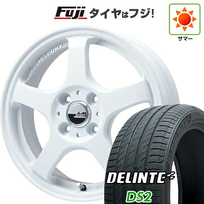 【新品 軽自動車】エブリイワゴン 夏タイヤ ホイール4本セット 165/60R14 デリンテ DS2(限定) レアマイスター LMスポーツ LM-05R(ホワイト) 4.5J 14インチ(送料無料)