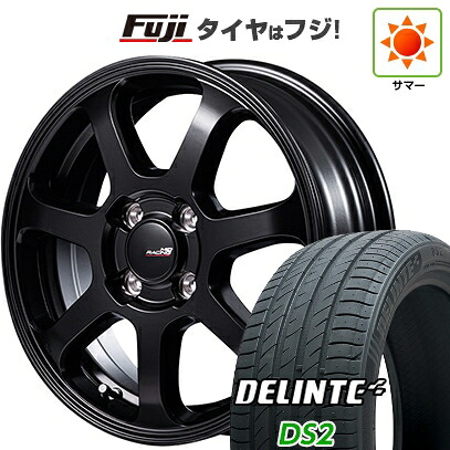 【新品 軽自動車】タフト ソリオ 夏タイヤ ホイール4本セット 165/65R15 デリンテ DS2(限定) MID WHEELS MID RACING R07 タイプS 5J 15インチ(送料無料)|フジ スペシャルセレクション