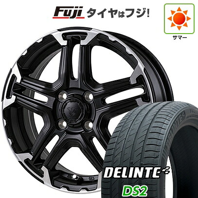 【新品国産車用4穴100】 夏タイヤ ホイール4本セット 185/55R15 デリンテ DS2(限定) モンツァ JPスタイル MJ-T 5.5J 15インチ(送料無料)｜フジ スペシャルセレクション 52,380円