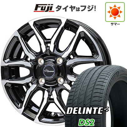 【新品国産車用4穴100】 夏タイヤ ホイール4本セット 185/60R15 デリンテ DS2(限定) ホットスタッフ クロノス CH-114 5.5J 15インチ(送料無料)