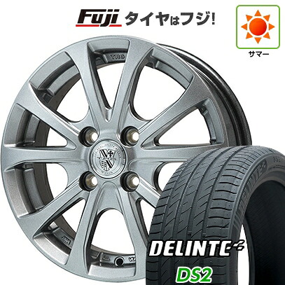 【新品国産車用4穴100】 夏タイヤ ホイール4本セット 175/65R14 デリンテ DS2(限定) ビッグウエイ TRG-バーンII 5.5J 14インチ(送料無料)