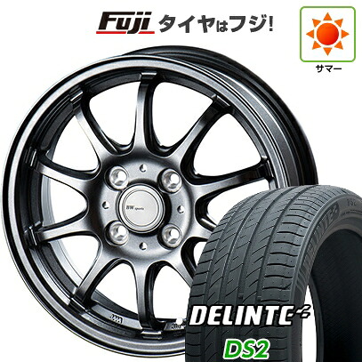 【新品 軽自動車】エブリイワゴン 夏タイヤ ホイール4本セット 165/60R14 デリンテ DS2(限定) ビッグウエイ BWスポーツ ZT10 4.5J 14インチ(送料無料)