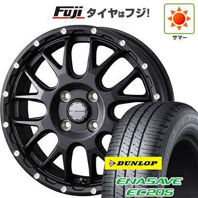 【新品 軽自動車】ソリオ ハスラー 夏タイヤ ホイール4本セット 165/70R14 ダンロップ エナセーブ EC205 WEDS ウェッズアドベンチャー マッドヴァンス 08 4.5J 14インチ(送料無料) 59,340円