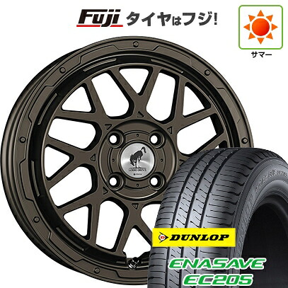 【新品】クロスビー/イグニス 夏タイヤ ホイール4本セット 175/60R16 ダンロップ エナセーブ EC205 スーパースター ロディオドライブ 8M MONO 6J 16インチ(送料無料)｜フジ スペシャルセレクション