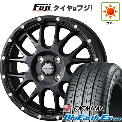 【新品国産車用4穴100】 夏タイヤ ホイール4本セット 185/65R14 86 H ヨコハマ ブルーアース ES32 WEDS ウェッズアドベンチャー マッドヴァンス 08 5J 14インチ(送料無料)