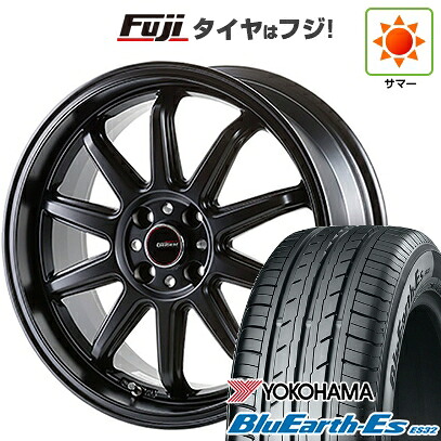 【新品】ライズ/ロッキー(ガソリン) 夏タイヤ ホイール4本セット 195/60R17 ヨコハマ ブルーアース ES32 ゴジゲン ファイヤーボールダブルアール 7J 17インチ(送料無料)|フジ スペシャルセレクション