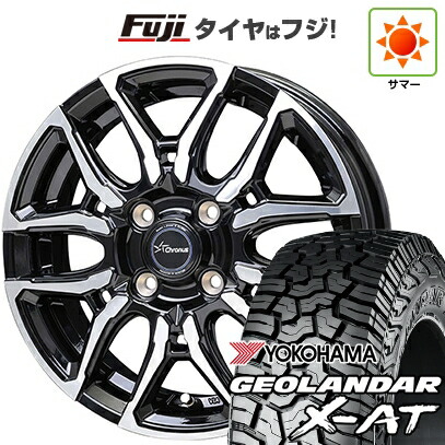 【新品 軽自動車】ハスラー デリカミニ(4WD) 夏タイヤ ホイール4本セット 165/60R15 ヨコハマ ジオランダー X-AT G016 RBL ホットスタッフ クロノス CH-114 4.5J 15インチ(送料無料)