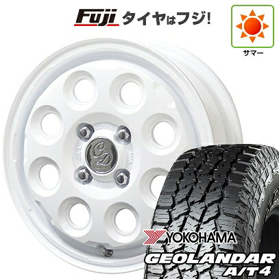 【新品 軽自動車】ハスラー デリカミニ(4WD) 夏タイヤ ホイール4本セット 165/60R15 ヨコハマ ジオランダー A/T4 G018 RBL 共豊 カワイイ デコル ネイチャー 4.5J 15インチ(送料無料)