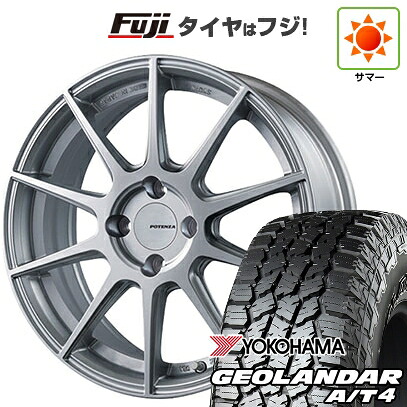 【新品 軽自動車】タフト ソリオ 夏タイヤ ホイール4本セット 165/65R15 ヨコハマ ジオランダー A/T4 G018 RBL ブリヂストン ポテンザ SW010 5J 15インチ(送料無料)