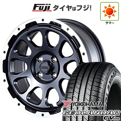 【新品】ライズ/ロッキー（ガソリン） 夏タイヤ ホイール4本セット 195/65R16 ヨコハマ ジオランダー CV G058 モーターファーム ファームD10 6.5J 16インチ(送料無料)