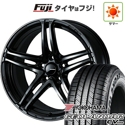 【新品 軽自動車】ハスラー デリカミニ(4WD) 夏タイヤ ホイール4本セット 165/60R15 ヨコハマ ジオランダー CV G058 WEDS ウェッズスポーツ SA-52R 5J 15インチ(送料無料)