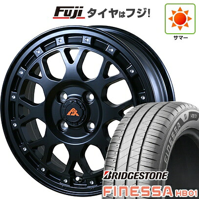 【新品 軽自動車】N-BOX タント スペーシア 夏タイヤ ホイール4本セット 165/55R15 ブリヂストン フィネッサ HB01 ドゥオール アルジェノン フェニーチェ クロスXC8 5J 15インチ(送料無料)｜フジ スペシャルセレクション 78,100円