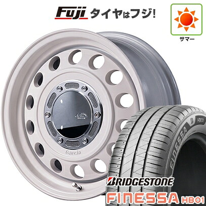 【新品 軽自動車】N-BOX タント スペーシア 夏タイヤ ホイール4本セット 165/55R15 ブリヂストン フィネッサ HB01 MID WHEELS ガルシア シスコ タイプ2 4.5J 15インチ(送料無料)