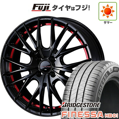 【新品 軽自動車】N-BOX タント スペーシア 夏タイヤ ホイール4本セット 165/55R15 ブリヂストン フィネッサ HB01 WEDS ウェッズ ノヴァリス ローグ QR 4.5J 15インチ(送料無料) 71,885円
