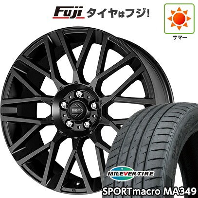 【新品】オーラ 夏タイヤ ホイール4本セット 205/50R17 ミレバー スポーツマクロ MA349（限定） モモ リベンジ 7J 17インチ(送料無料)｜フジ スペシャルセレクション