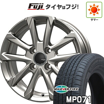【新品国産車用4穴100】 夏タイヤ ホイール4本セット 185/55R16 ミレバー ミレコンフォート MP071(限定) モンツァ ZACK JP-325 6J 16インチ(送料無料)|フジ スペシャルセレクション