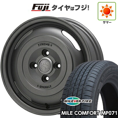 【新品 軽自動車】N-BOX タント スペーシア 夏タイヤ ホイール4本セット 155/65R14 ミレバー ミレコンフォート MP071(限定) MLJ エクストリームJ ジャーニー 4.5J 14インチ(送料無料)