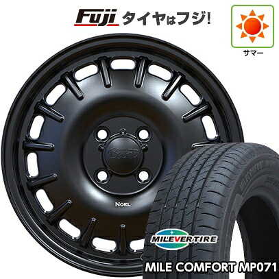【新品 軽自動車】N-BOX タント スペーシア 夏タイヤ ホイール4本セット 155/65R14 ミレバー ミレコンフォート MP071(限定) オフビート バウンティコレクション ノエル 5J 14インチ(送料無料)