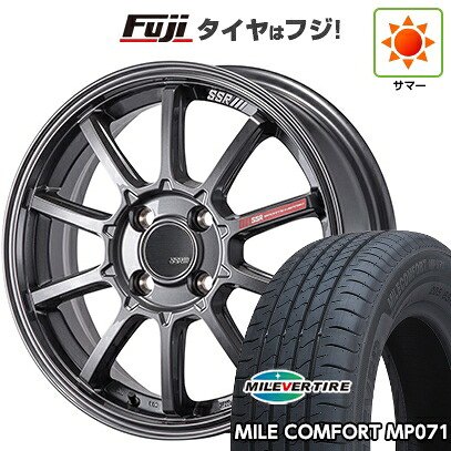 【新品 軽自動車】ハスラー デリカミニ(4WD) 夏タイヤ ホイール4本セット 165/60R15 ミレバー ミレコンフォート MP071(限定) SSR GT GTV05 5J 15インチ(送料無料)