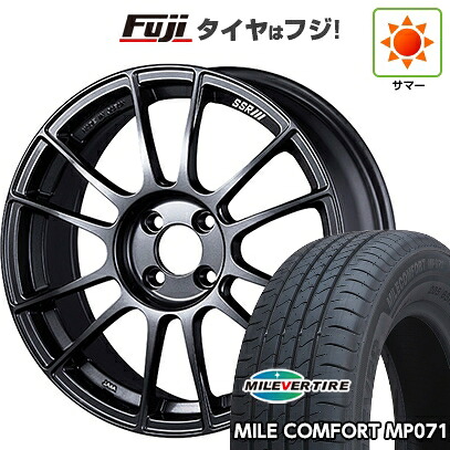 【新品国産車用4穴100】 夏タイヤ ホイール4本セット 185/55R16 ミレバー ミレコンフォート MP071(限定) SSR GT GTX04 6.5J 16インチ(送料無料)