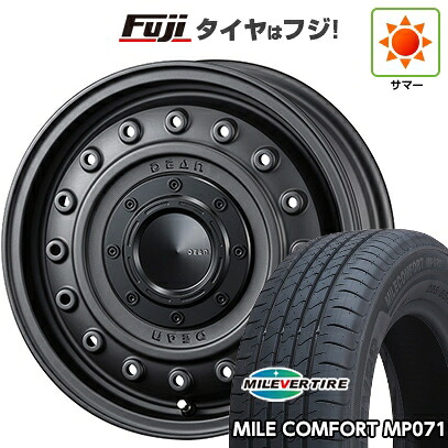 【新品 軽自動車】ハスラー デリカミニ(4WD) 夏タイヤ ホイール4本セット 165/60R15 ミレバー ミレコンフォート MP071(限定) クリムソン ディーン コロラド 4.5J 15インチ(送料無料)｜フジ スペシャルセレクション