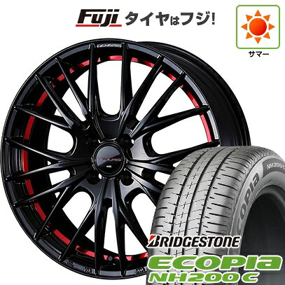 【新品 軽自動車】N-BOX タント スペーシア 夏タイヤ ホイール4本セット 165/55R15 ブリヂストン エコピア NH200 C WEDS ウェッズ ノヴァリス ローグ QR 4.5J 15インチ(送料無料)