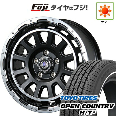 【新品 軽自動車】タフト ソリオ 夏タイヤ ホイール4本セット 165/65R15 トーヨー オープンカントリー H/TII ホワイトリボン ブレスト バーンズテック DHストリーム 5J 15インチ(送料無料)