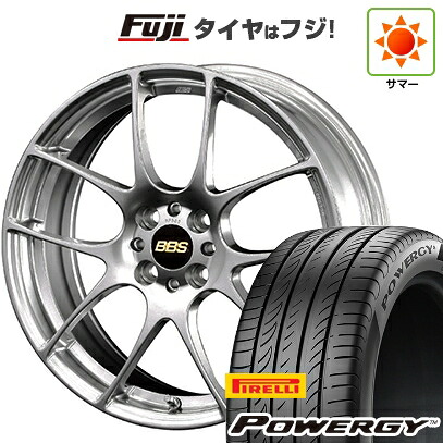 【新品国産車用4穴100】 夏タイヤ ホイール4本セット 205/45R17 ピレリ パワジー BBS JAPAN RF 7J 17インチ(送料無料) 217,200円