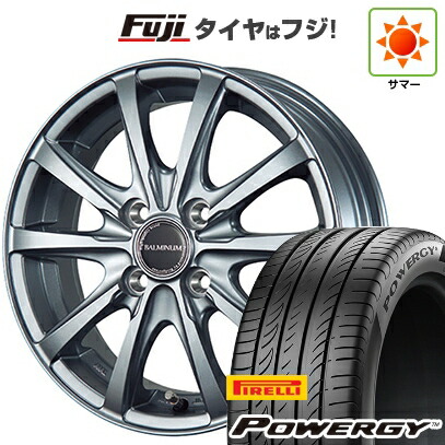 【新品】オーラ 夏タイヤ ホイール4本セット 205/50R17 ピレリ パワジー ブリヂストン バルミナ LS10 6J 17インチ(送料無料)｜フジ スペシャルセレクション