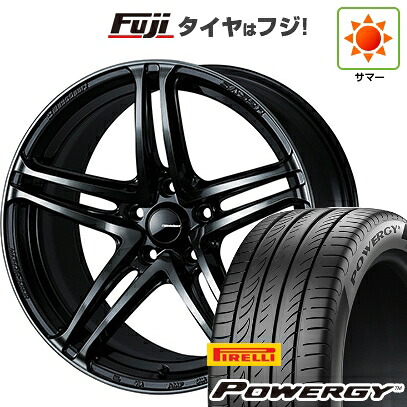 【新品】オーラ 夏タイヤ ホイール4本セット 205/50R17 ピレリ パワジー WEDS ウェッズスポーツ SA-52R 6.5J 17インチ(送料無料)