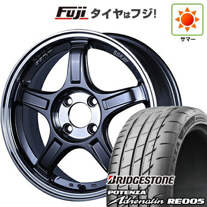 【新品 軽自動車】 夏タイヤ ホイール4本セット 165/50R16 ブリヂストン ポテンザ アドレナリン RE005 SSR GT GTX03 5.5J 16インチ(送料無料)