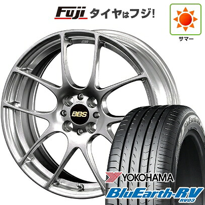 【パンク保証付き】【新品】オーラ 夏タイヤ ホイール4本セット 205/50R17 ヨコハマ ブルーアース RV-03 BBS JAPAN RF 7J 17インチ(送料無料)