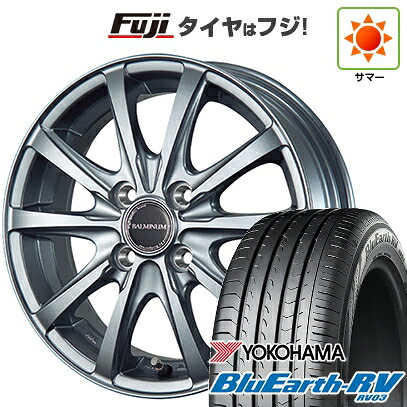 【パンク保証付き】【新品】オーラ 夏タイヤ ホイール4本セット 205/50R17 ヨコハマ ブルーアース RV-03 ブリヂストン バルミナ LS10 6J 17インチ(送料無料)