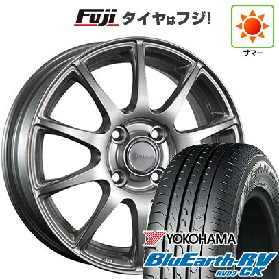 【パンク保証付き】【新品国産車用4穴100】 夏タイヤ ホイール4本セット 175/65R15 ヨコハマ ブルーアース RV-03CK ブリヂストン エコフォルム SE-23 6J 15インチ(送料無料)｜フジ スペシャルセレクション