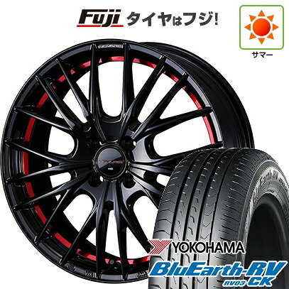 【パンク保証付き】【新品】クロスビー/イグニス 夏タイヤ ホイール4本セット 175/60R16 ヨコハマ ブルーアース RV-03CK WEDS ウェッズ ノヴァリス ローグ QR 6J 16インチ(送料無料)
