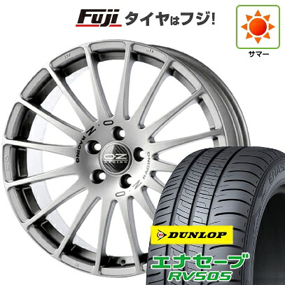 【新品国産車用4穴100】 夏タイヤ ホイール4本セット 185/60R15 ダンロップ エナセーブ RV505 OZ スーパーツーリズモ GT 6.5J 15インチ(送料無料)|フジ スペシャルセレクション