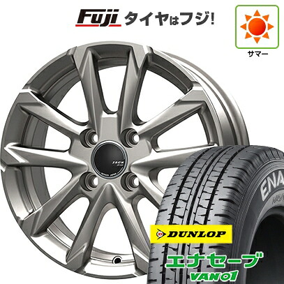 【新品】プロボックス/サクシード(リフトアップ) 夏タイヤ ホイール4本セット 185R14 8PR ダンロップ エナセーブ VAN01 モンツァ ZACK JP-325 5J 14インチ(送料無料)｜フジ スペシャルセレクション